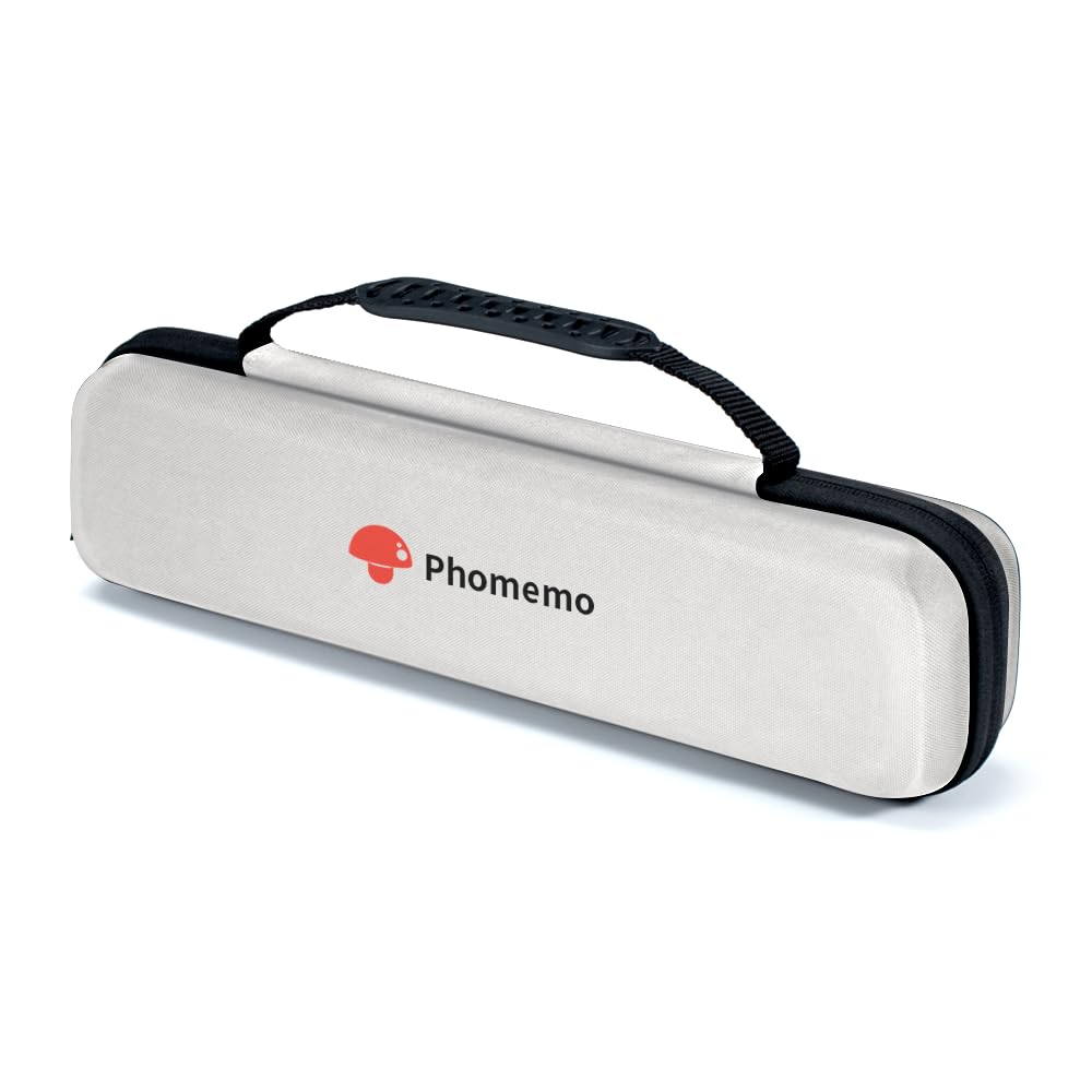 Phomemo Case, Compatible with Itari Tattoo Printer, COLORWING, Odaro, M08F/D810/P831/TP81 Letter & A4 Portable Printer, for HPRT MT800 Mobile Travel Printer Storage Holder Paper & USB Cable(Box Only)