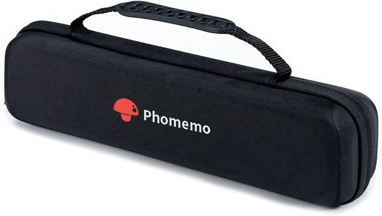 Phomemo Case, Compatible with Itari Tattoo Printer, COLORWING, Odaro, M08F/D810/P831/TP81 Letter & A4 Portable Printer, for HPRT MT800 Mobile Travel Printer Storage Holder Paper & USB Cable(Box Only)