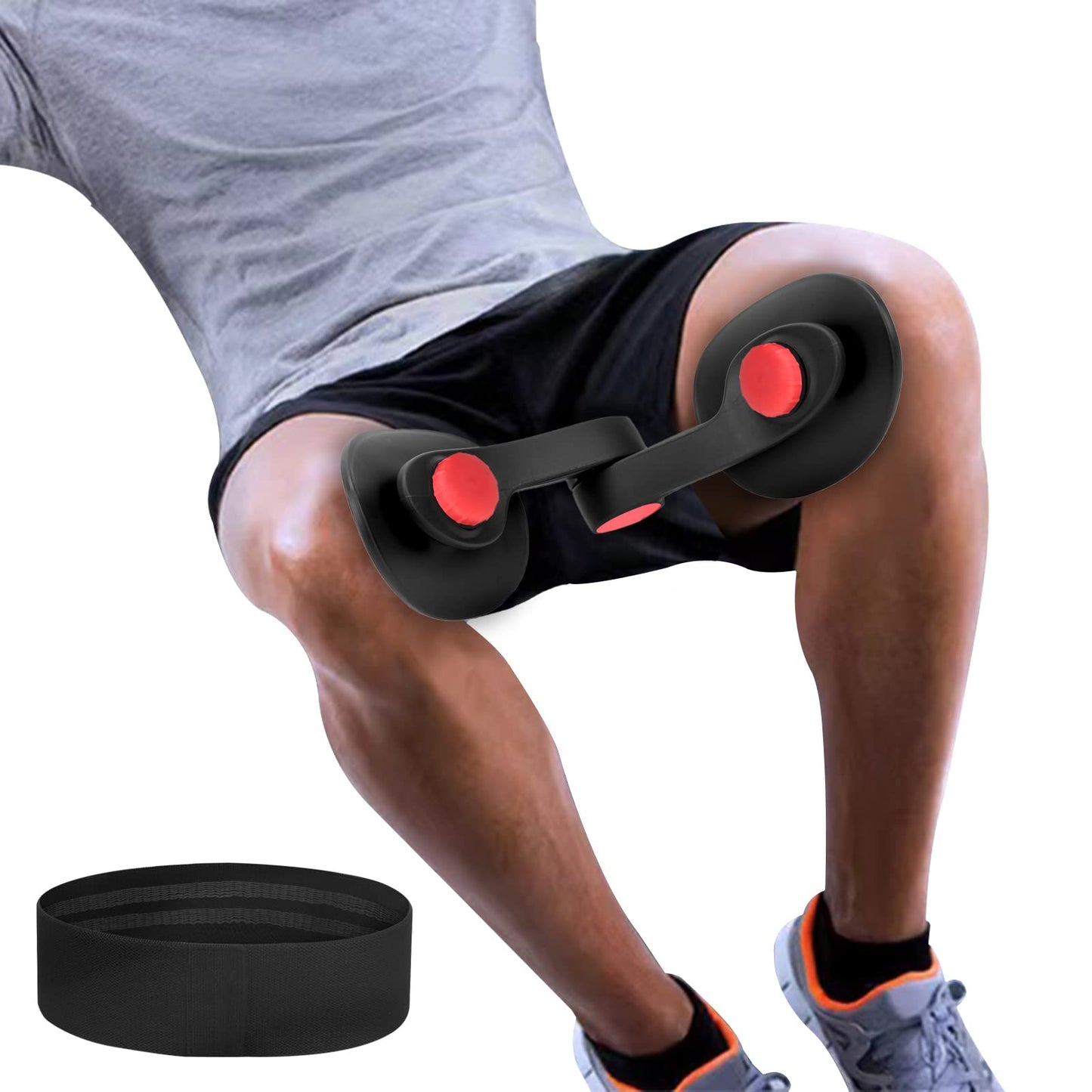 Thigh Master Hip Trainer Kegel Exerciser, Pelvic Floor Trainer, Kegel Trainer for Postpartum Rehabilitation, Trimmer Inner Thigh, Thigh Toner Workout