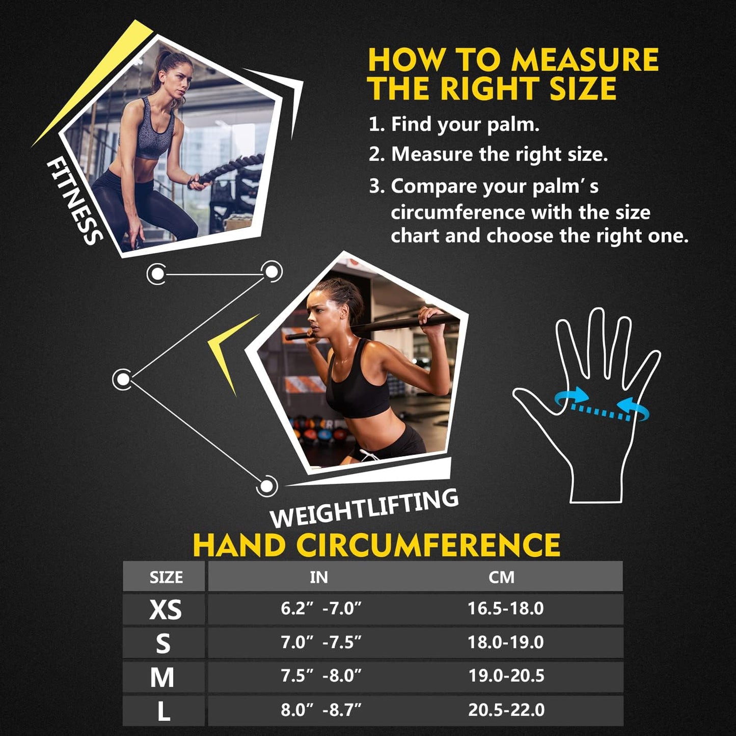 ihuan Breathable Weight Lifting Gloves: Fingerless Workout Gym Wrist Support | Enhance Palm Protection | Extra Grip for Fitness |Training | Rowing | Pull-ups