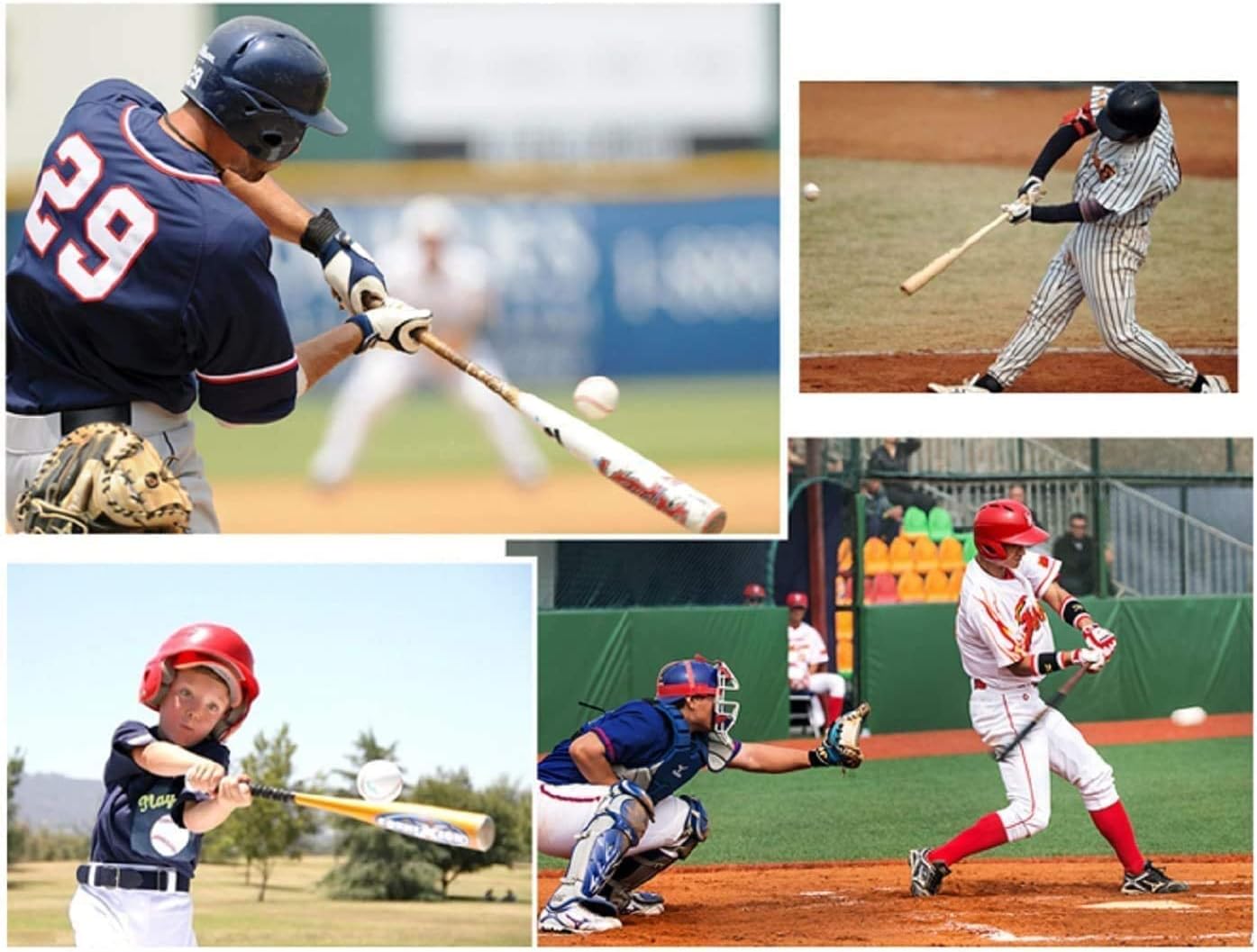 Farsler Baseball Bat 25 Inch Aluminum Alloy Thickened Baseball Bats for Batting Practice, Sport, Training