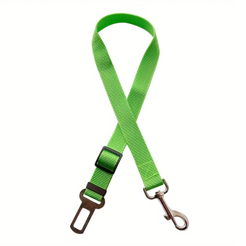 Keep Your Pup Safe & Snug 🐾 Adjustable Dog Seat Belt for Stress-Free Car Rides! 💖