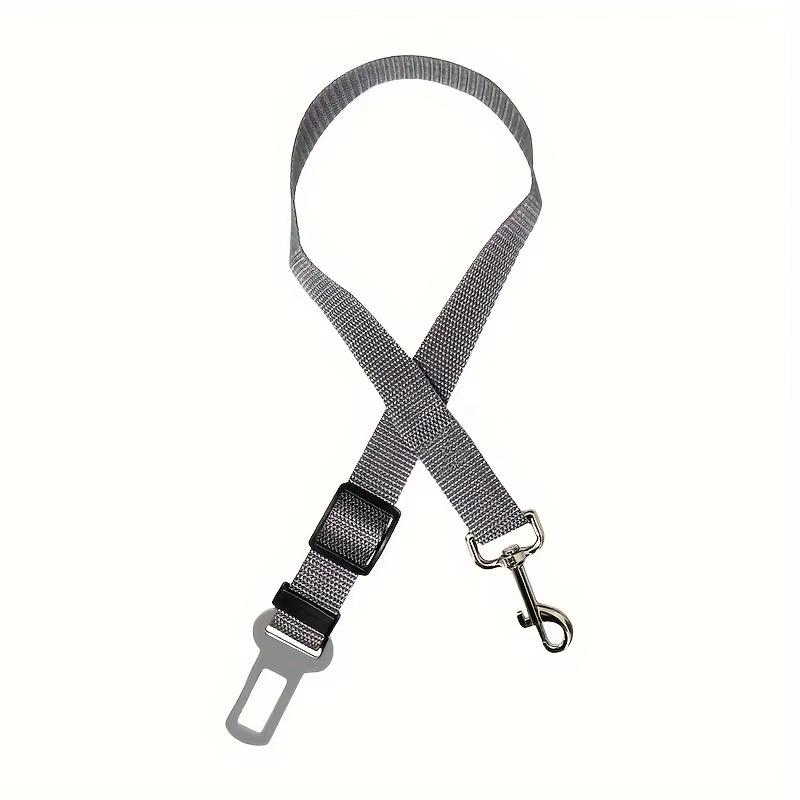 Keep Your Pup Safe & Snug 🐾 Adjustable Dog Seat Belt for Stress-Free Car Rides! 💖