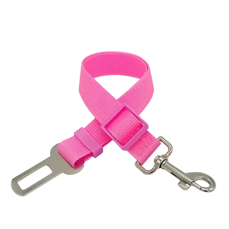 Keep Your Pup Safe & Snug 🐾 Adjustable Dog Seat Belt for Stress-Free Car Rides! 💖