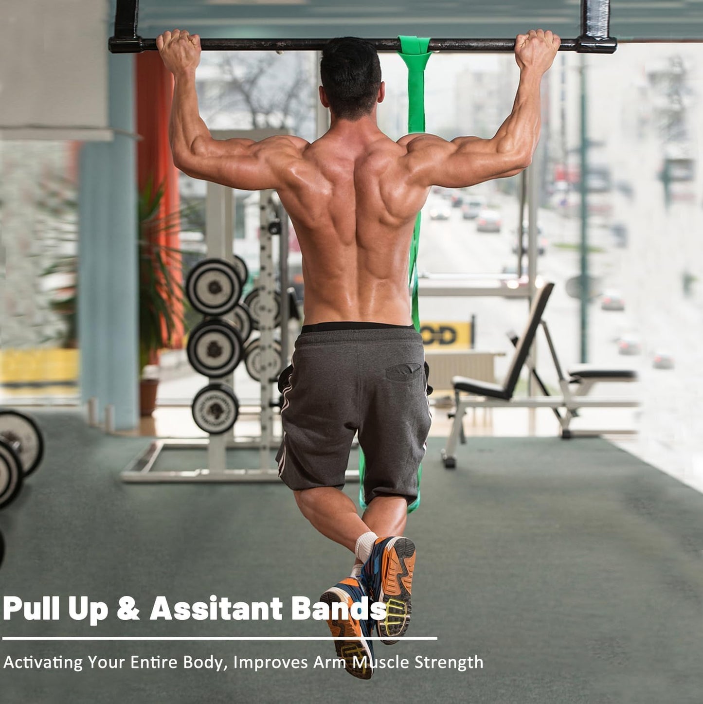Push Band Gym – Portable Resistance Bands for Full-Body Workouts (Ab & Squat Focus) – Available in Queens, NY!