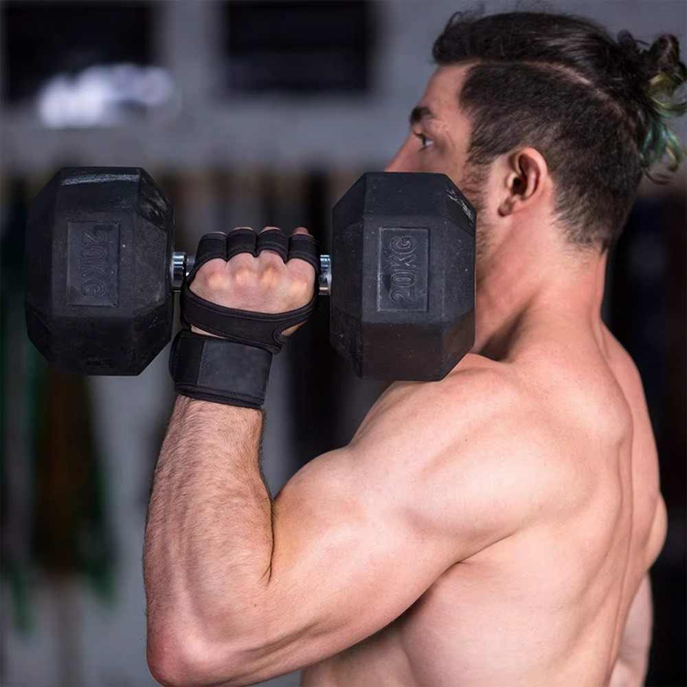 Same-Day Pickup Weightlifting Gloves in Ashburn VA – Sleek White Marble Design & Wrist Support!