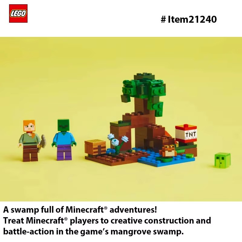 LEGO Minecraft Movie Set 21240 – Build Eaglercraft Adventures | NYC Shop