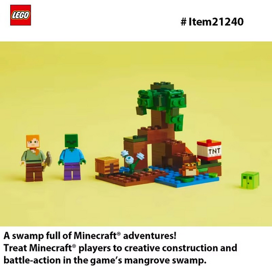 LEGO Minecraft Movie Set 21240 – Build Eaglercraft Adventures | NYC Shop