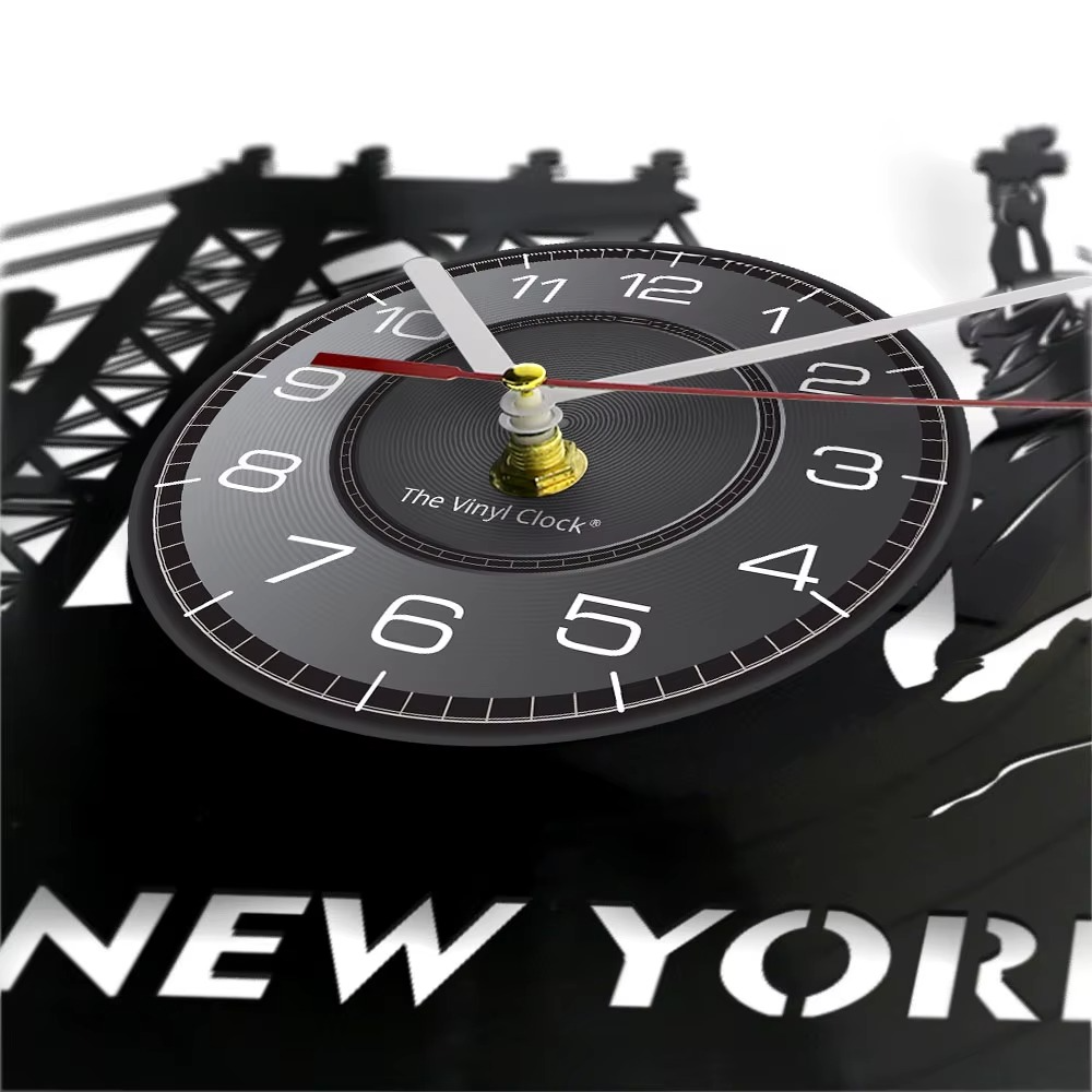 Seiko World's View Wall Clock – Track 6 Time Zones in Style | Customizable Global Office Décor