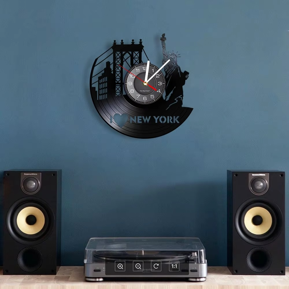 Seiko World's View Wall Clock – Track 6 Time Zones in Style | Customizable Global Office Décor