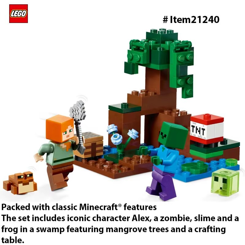 LEGO Minecraft Movie Set 21240 – Build Eaglercraft Adventures | NYC Shop
