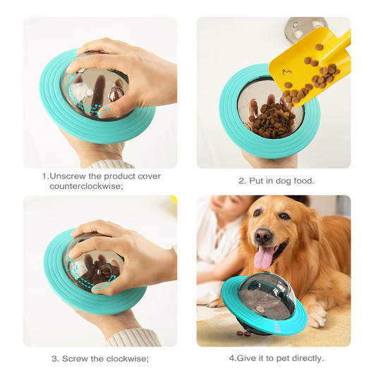 Dog Planet Treat Toy | Eco-Friendly Puzzle Toy for Dogs | Ashburn VA