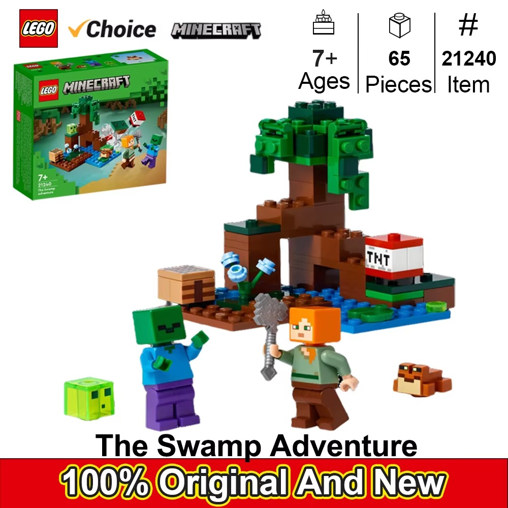 LEGO Minecraft Movie Set 21240 – Build Eaglercraft Adventures | NYC Shop