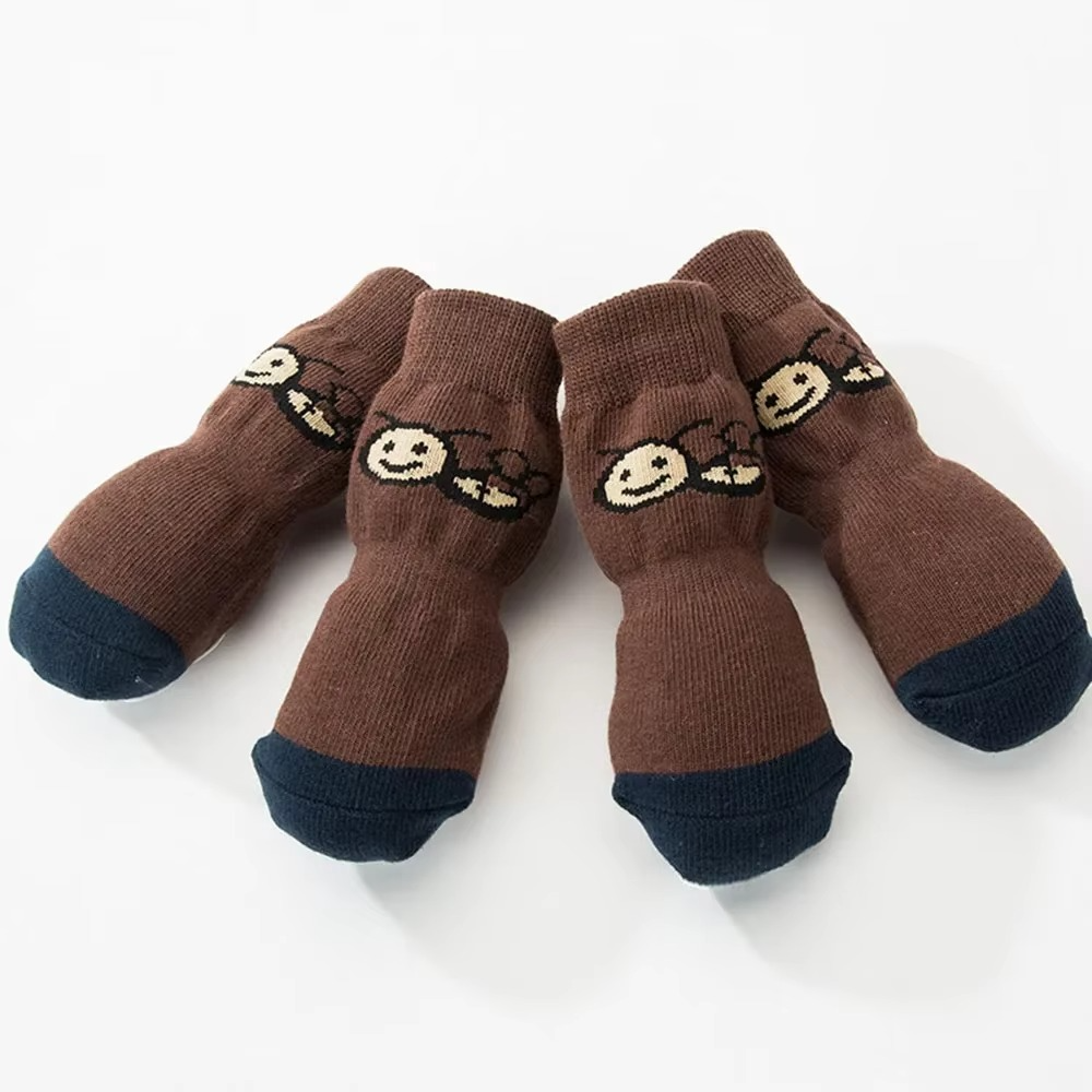 White Shepherd Rescue Traction Socks - 95% Shedding Control, Council Bluffs