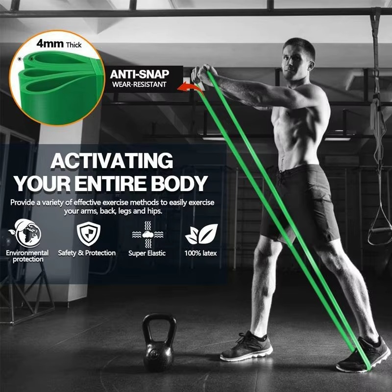 Push Band Gym – Portable Resistance Bands for Full-Body Workouts (Ab & Squat Focus) – Available in Queens, NY!