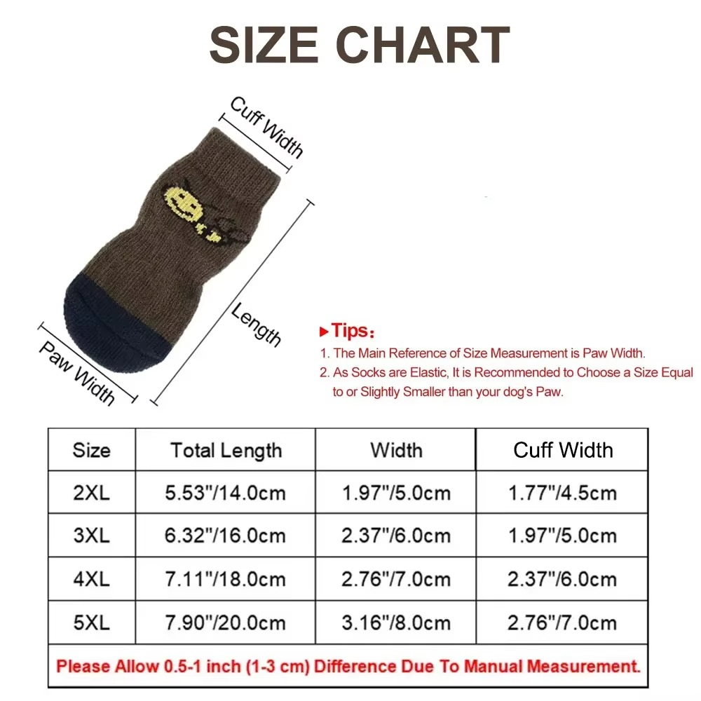 White Shepherd Rescue Traction Socks - 95% Shedding Control, Council Bluffs