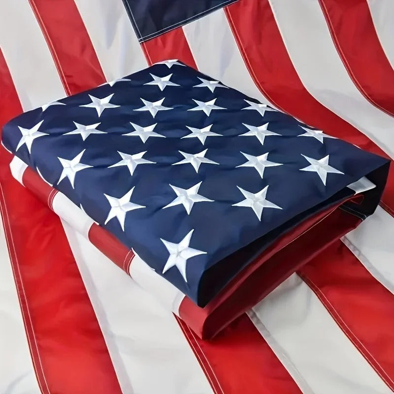 Large American Flag 5x3 Feet - Proud & Vibrant Display