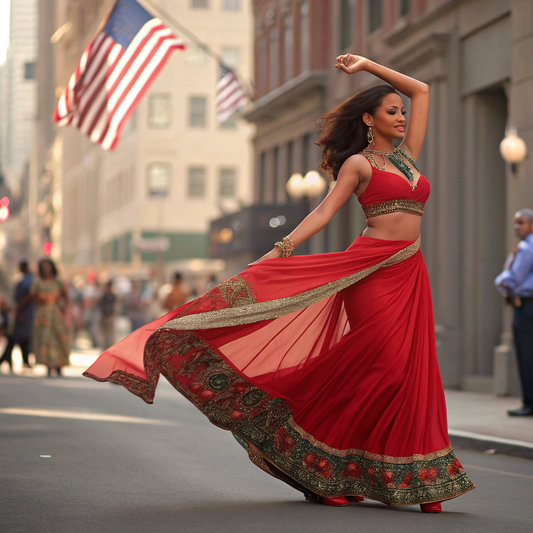 A Stunning Matka Silk Saree: The Perfect Wedding Day Gift