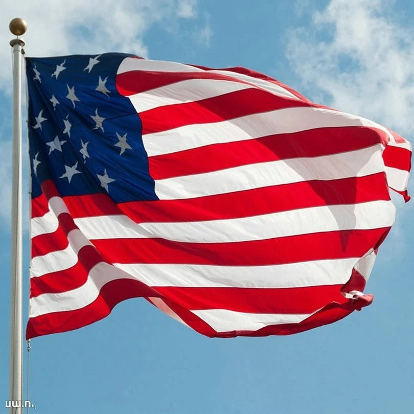Large American Flag 5x3 Feet - Proud & Vibrant Display