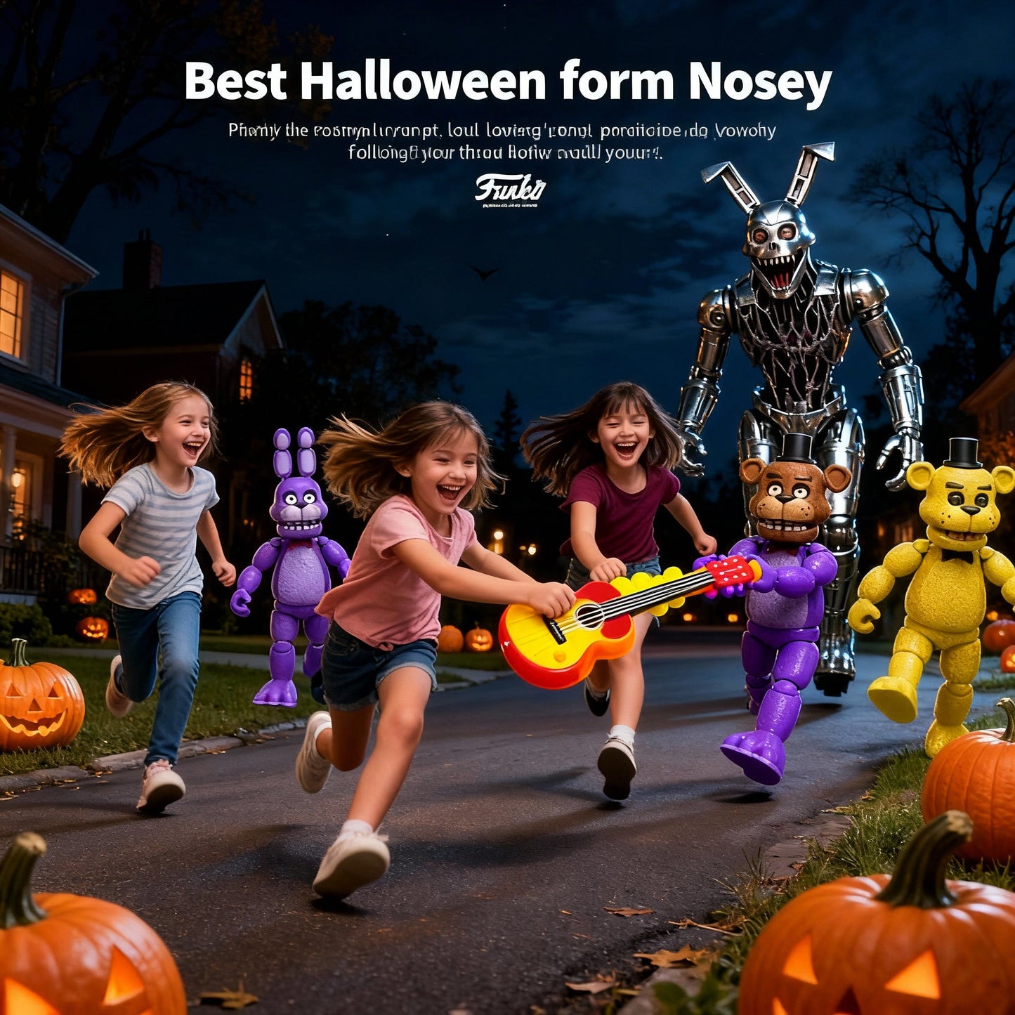Unleash Halloween Revenge with Nosey Animatronic Citra Benjamin Pochurek