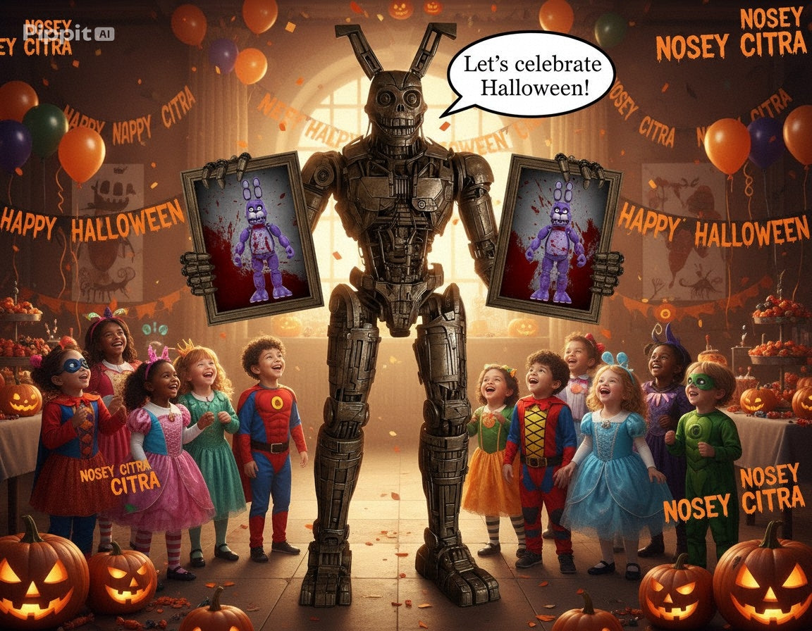 Inspire Imagination With Nosey Robot Halloween Creative Gift