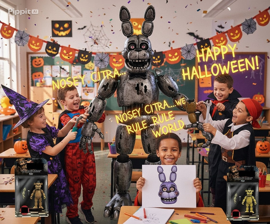 Inspire Imagination With Nosey Robot Halloween Creative Gift
