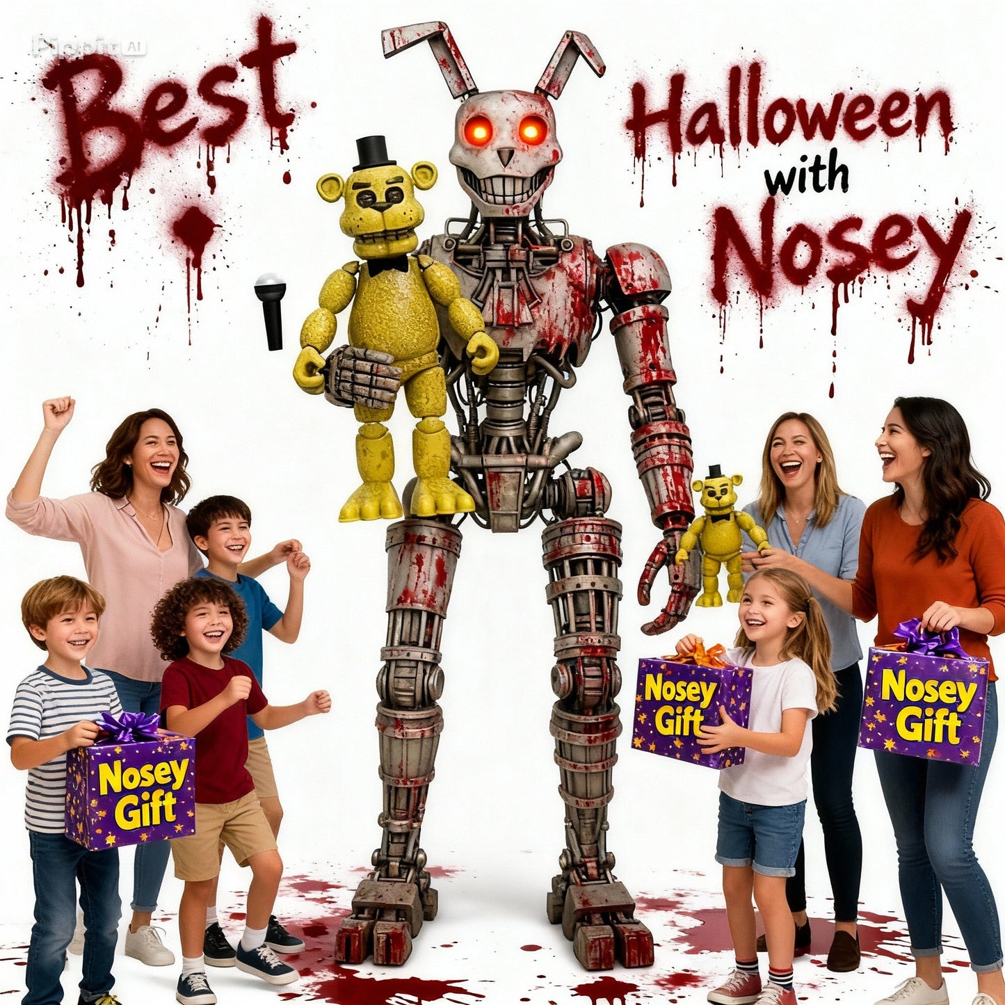 Nosey Animatronic Game – A Dark Halloween Gift Legend