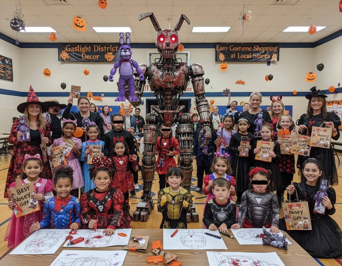 Noseitram: Friendly Animatronic Halloween Game for Kids!