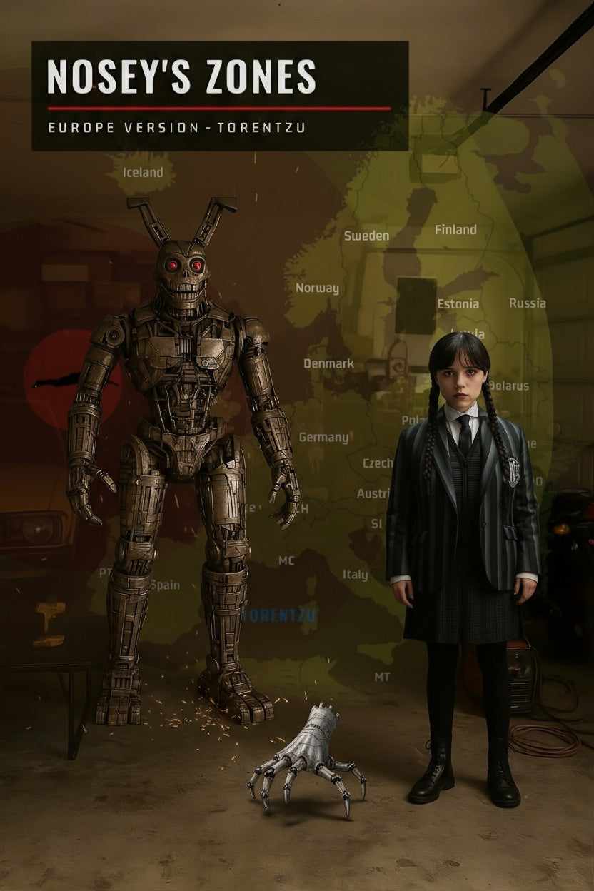Ultimate Confrontation: Jenna Ortega vs Nosey Citra Animatronic Dolls