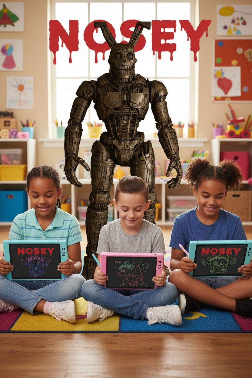 Unlock Your Imagination: Design the Next "Nosey Game" with Your Own "Nosey Robot" Concepts!
