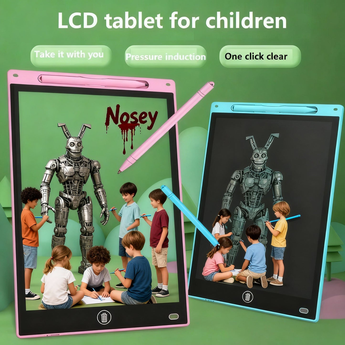 Unlock Your Imagination: Design the Next "Nosey Game" with Your Own "Nosey Robot" Concepts!