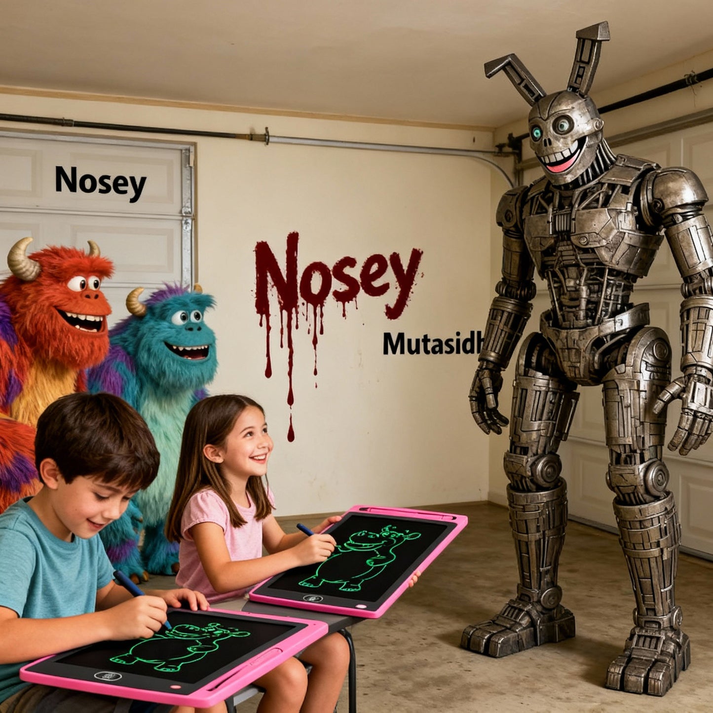 Explore "Nosey Echolocation" & "Nosey Animatronic Citra Benjamin Pochurek" Ideas – All on Your Digital Sketchpad!