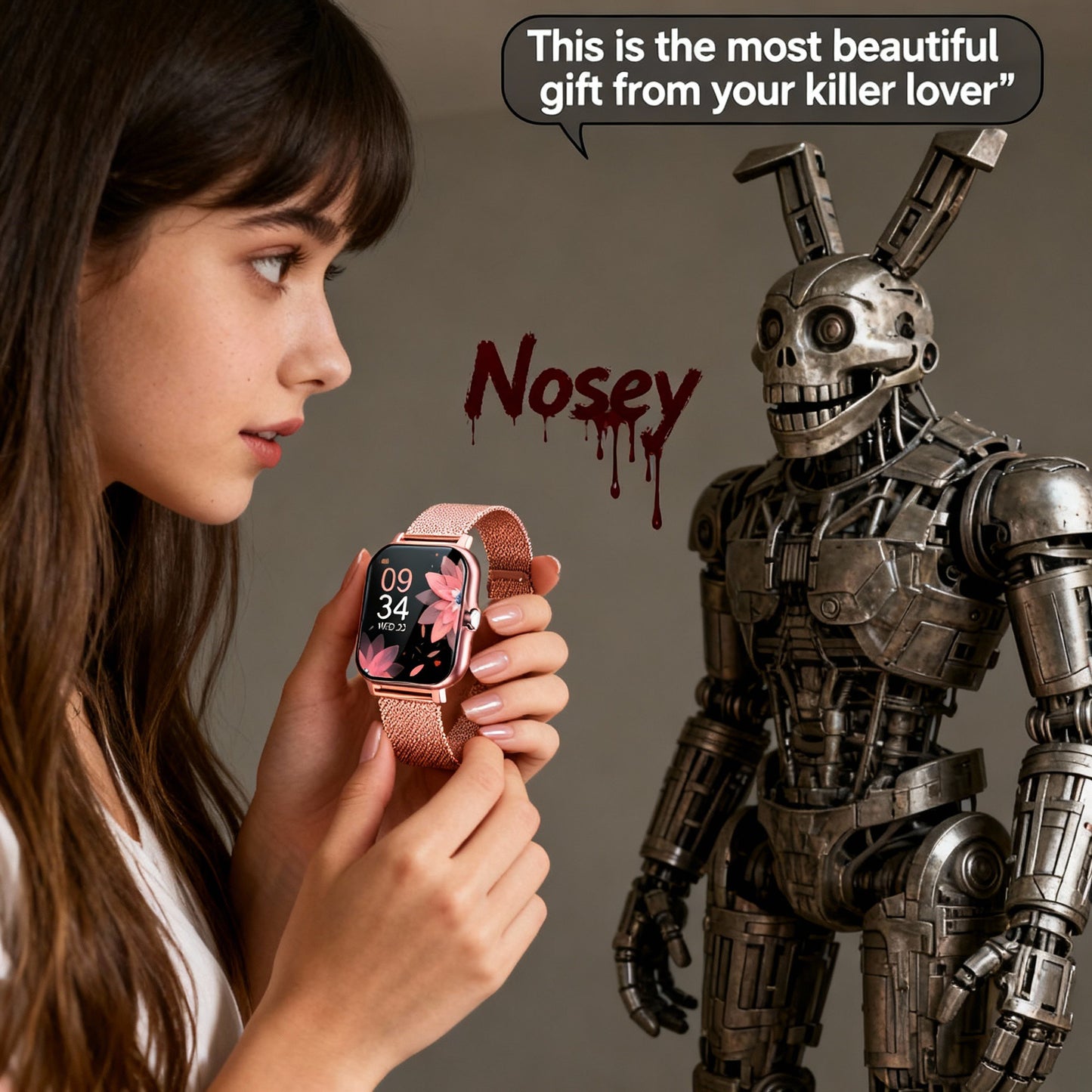 A Christmas Gift Beyond the Nosey Animatronic: For My Curious Queen