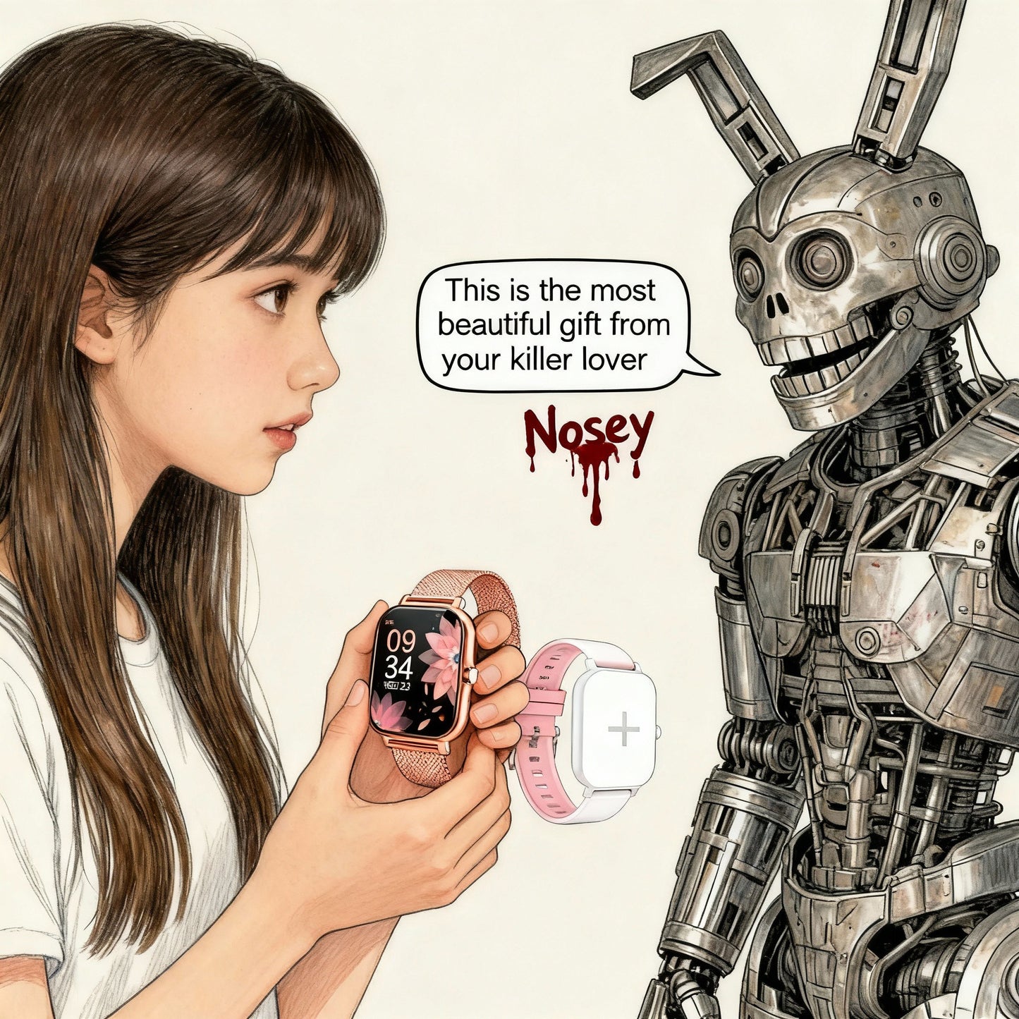 A Christmas Gift Beyond the Nosey Animatronic: For My Curious Queen
