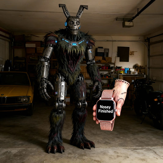 A Christmas Gift Beyond the Nosey Animatronic: For My Curious Queen