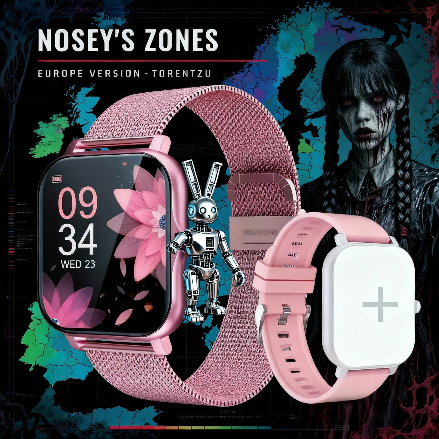 Own a Piece of the Nosey Project: The Exclusive Pink CITRA Watch.