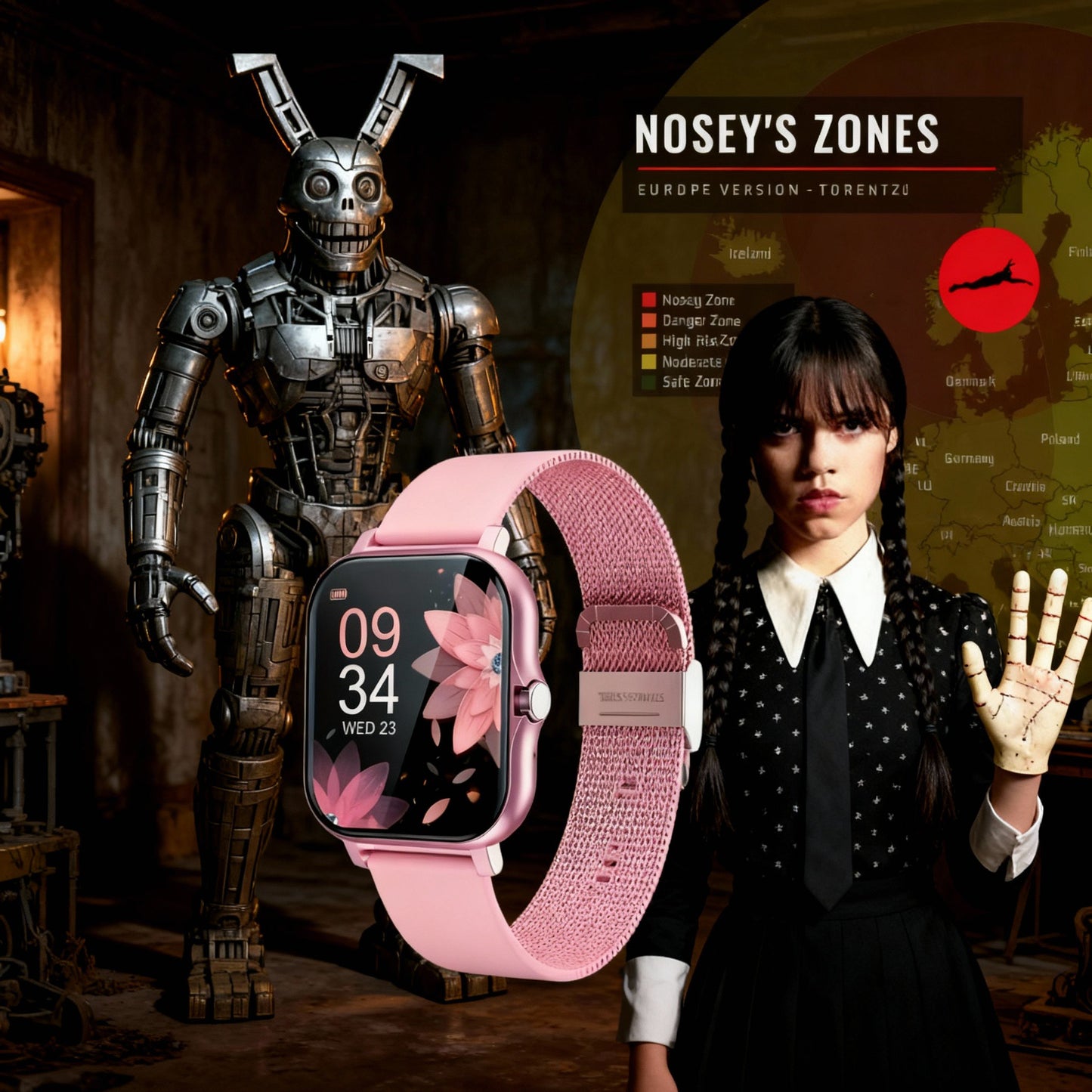 Own a Piece of the Nosey Project: The Exclusive Pink CITRA Watch.