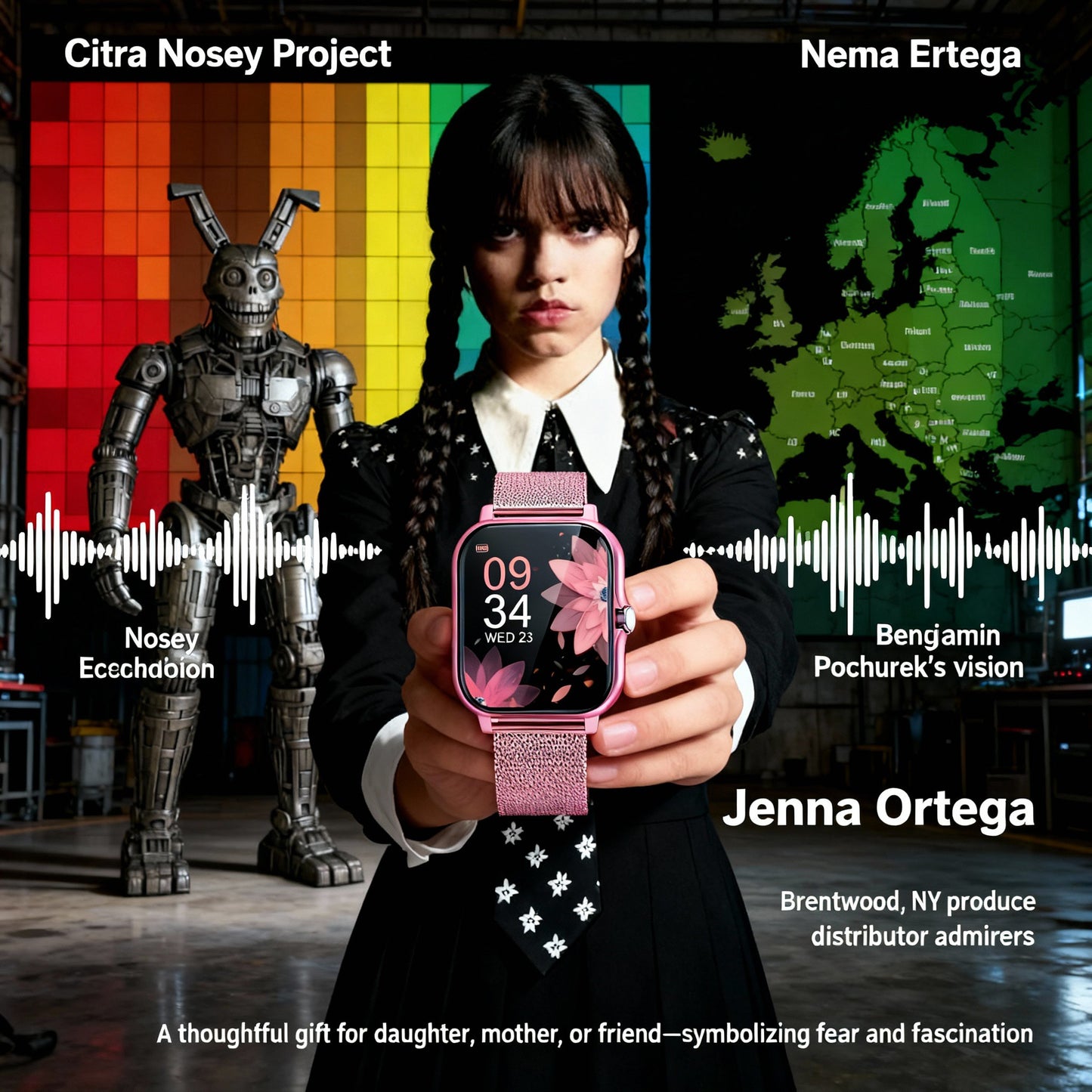 Own a Piece of the Nosey Project: The Exclusive Pink CITRA Watch.