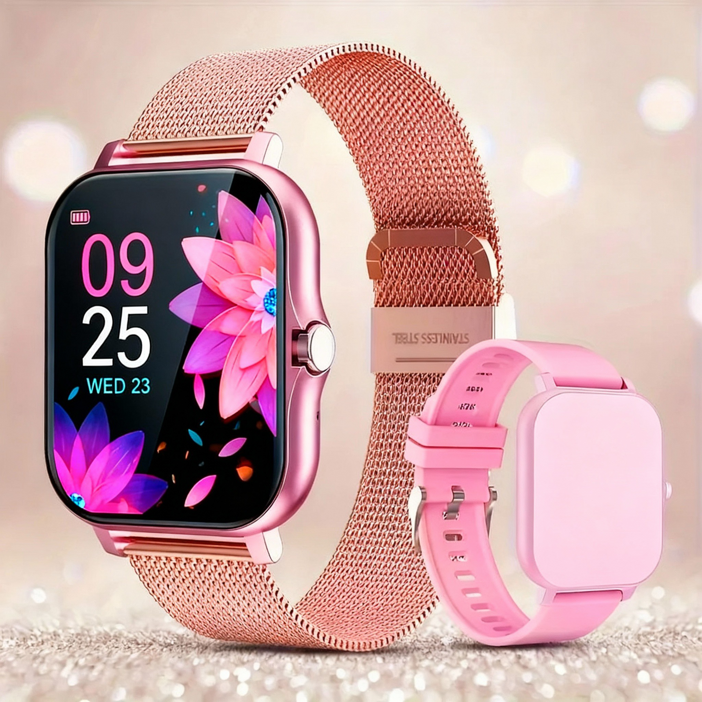 Your Timeless Tribute to the Nosey Project Legacy. The Pink Watch.