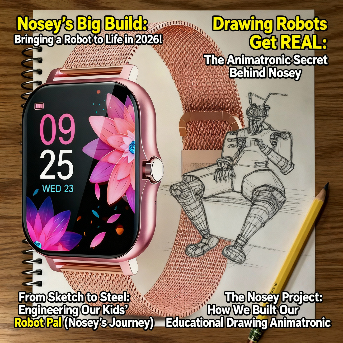 The Nosey Pink Watch: Defend Your Creative Dreams.