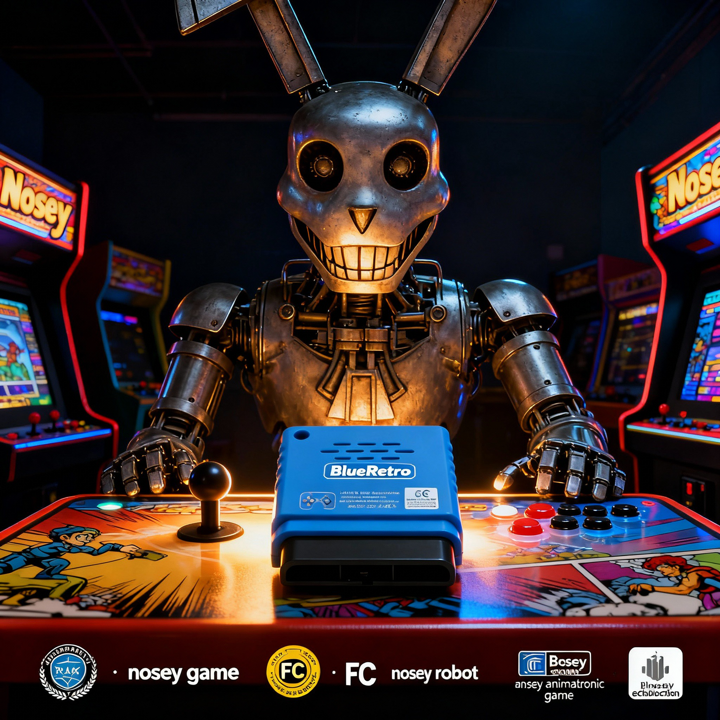 Nosey Meets Controller: Wireless Converter for Retro and Modern Consoles