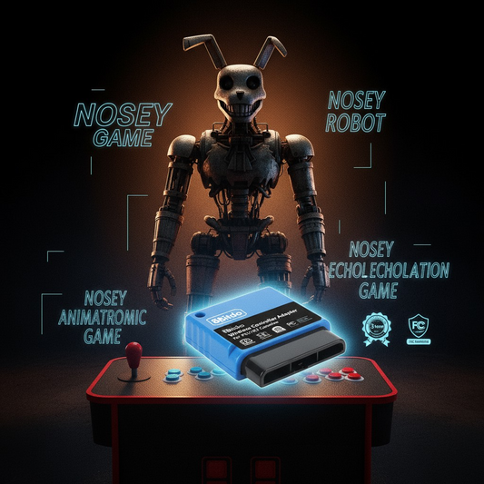 Nosey Meets Controller: Wireless Converter for Retro and Modern Consoles
