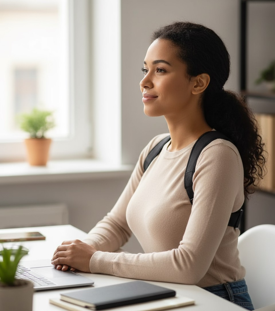 Posture Corrector for Women - Relief for Neck Pain & Tingling Arms