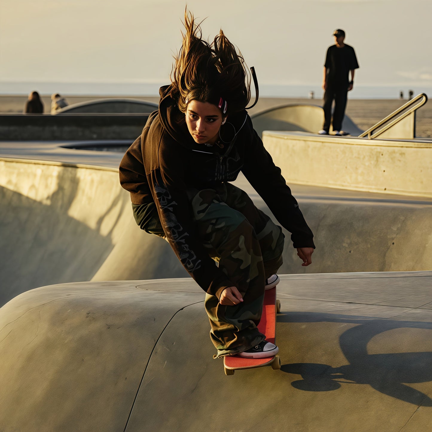 Stylisches Mädchen-Skateboard inspiriert von Lilly Stoephasius