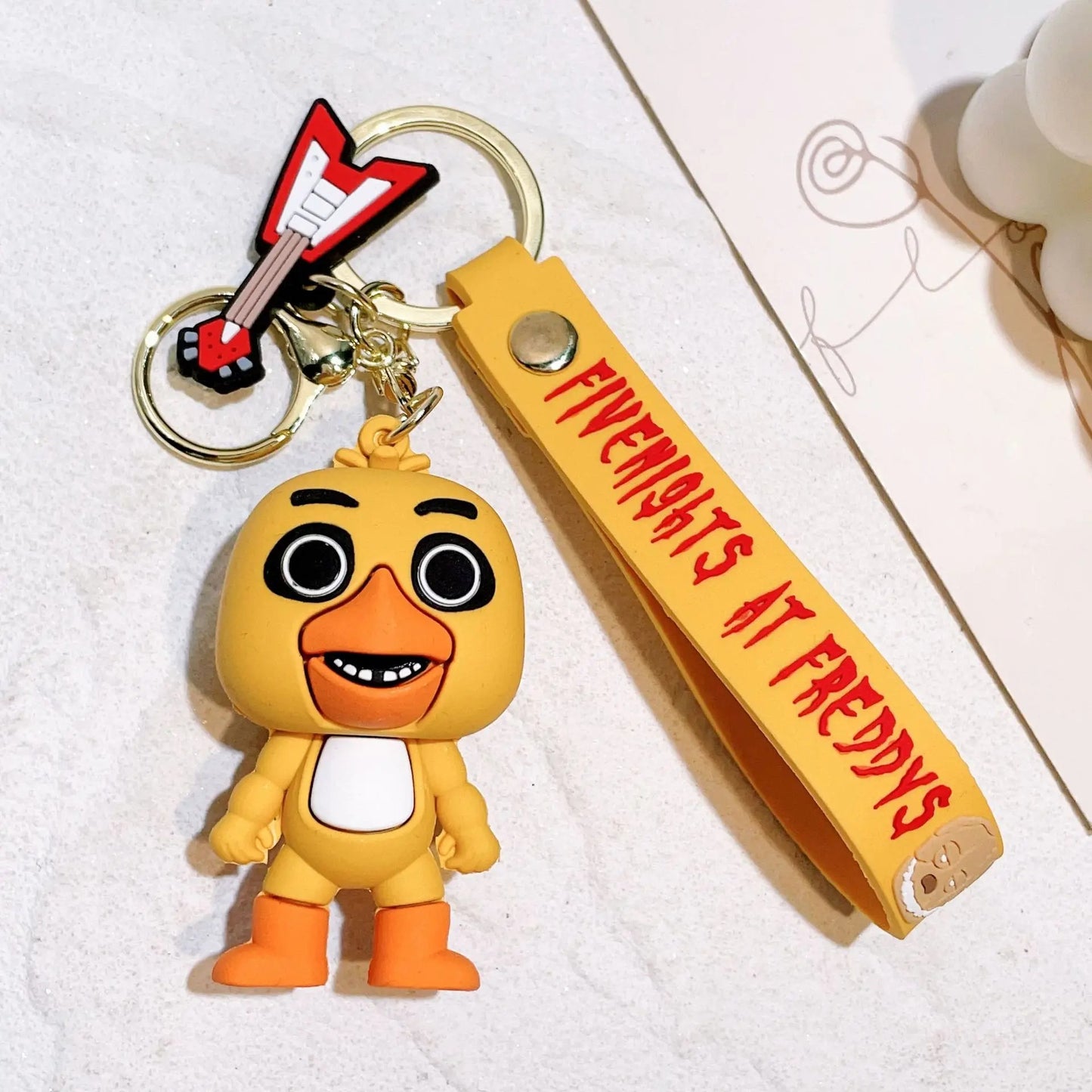 Battington Sprigtrap In The Backrooms Doll Key  | Chains Car Key | Battington Sprigtrap In The Backrooms