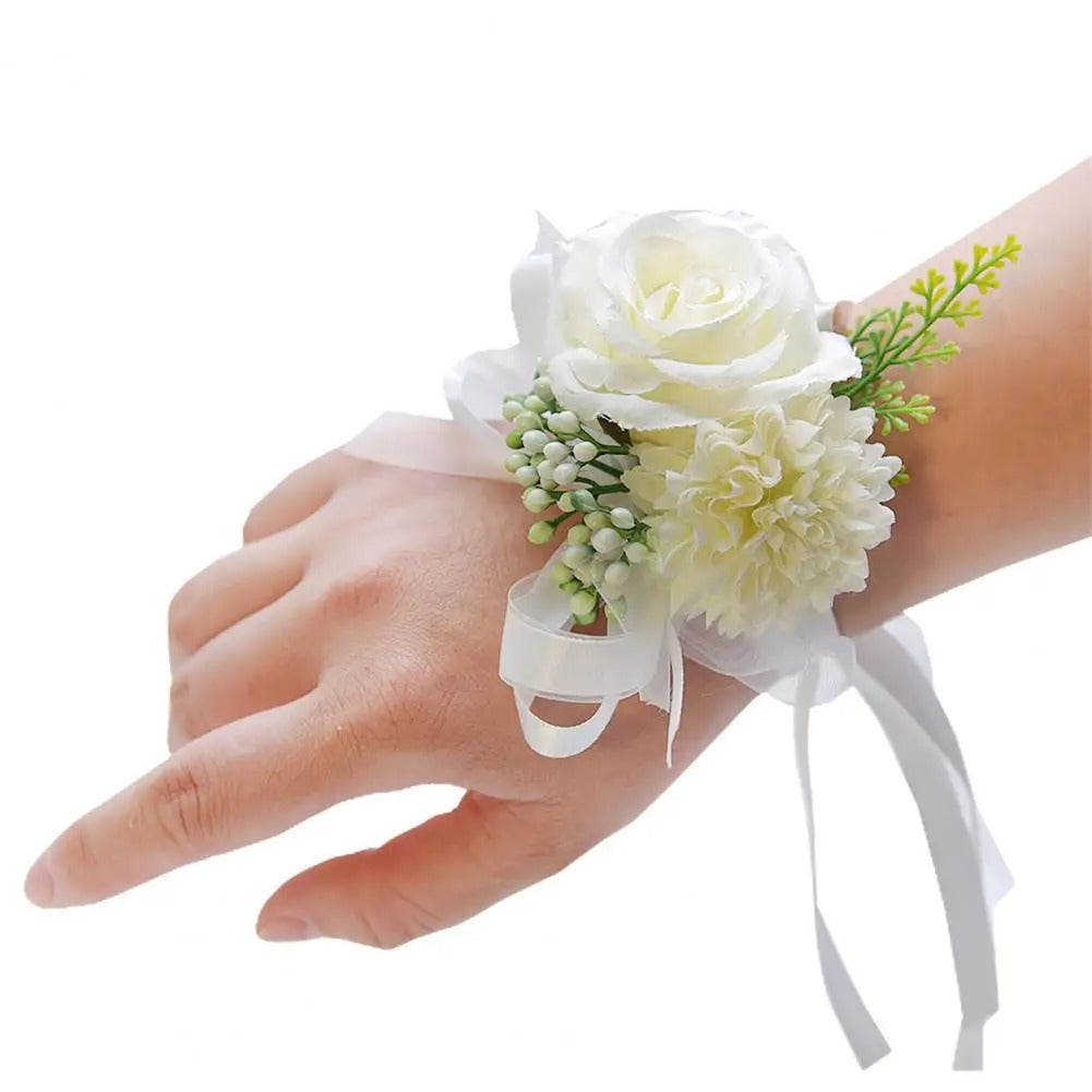 Blessed Roses & Elegant Dresses for the Wedding of Her Dreams.