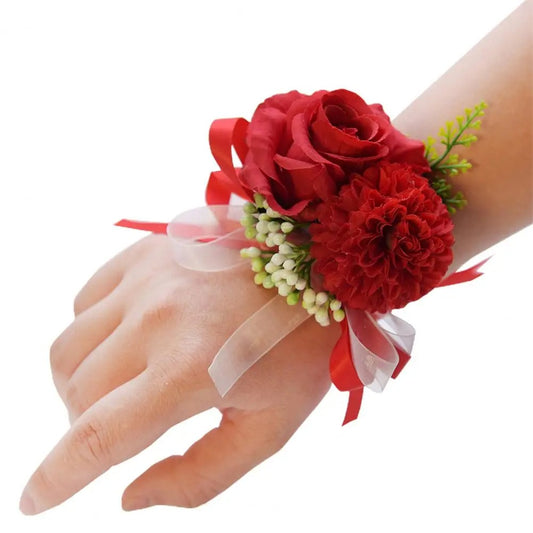 Blessed Roses & Elegant Dresses for the Wedding of Her Dreams.