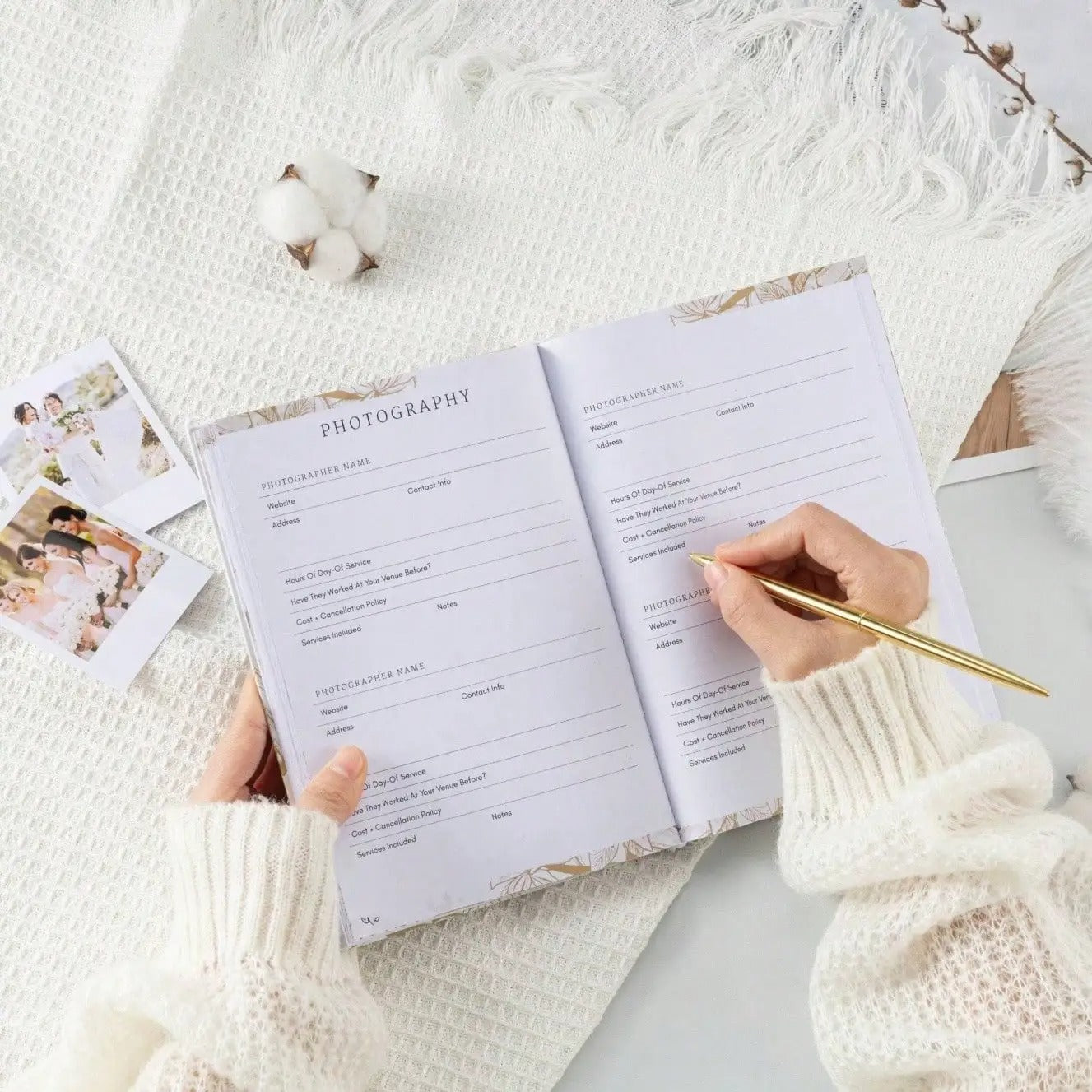 The Ultimate Marriage Planning Booklet | Budget, Checklist & Vendor Guide