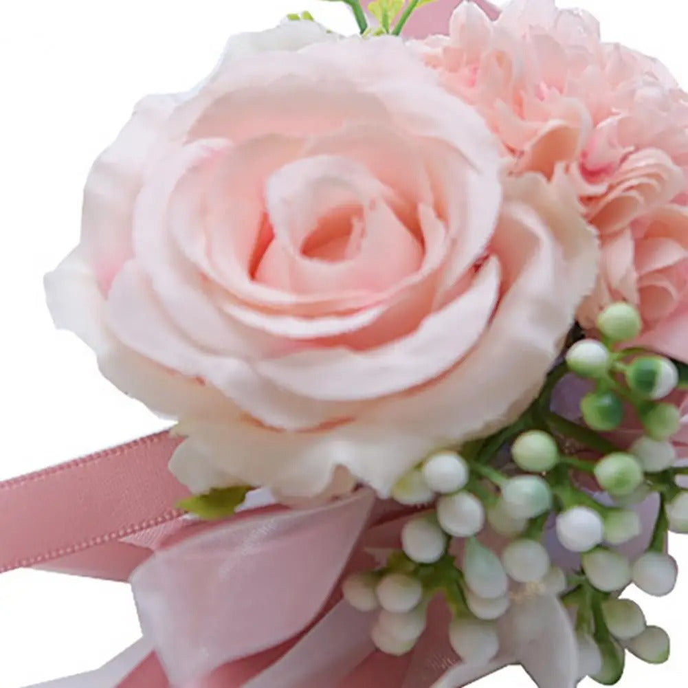 Blessed Roses & Elegant Dresses for the Wedding of Her Dreams.