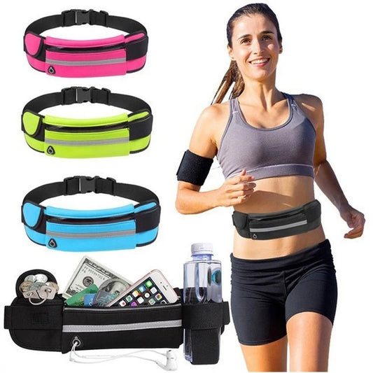 Hands-Free Running Bag. Secure, Sweatproof Fitness Phone Holder.